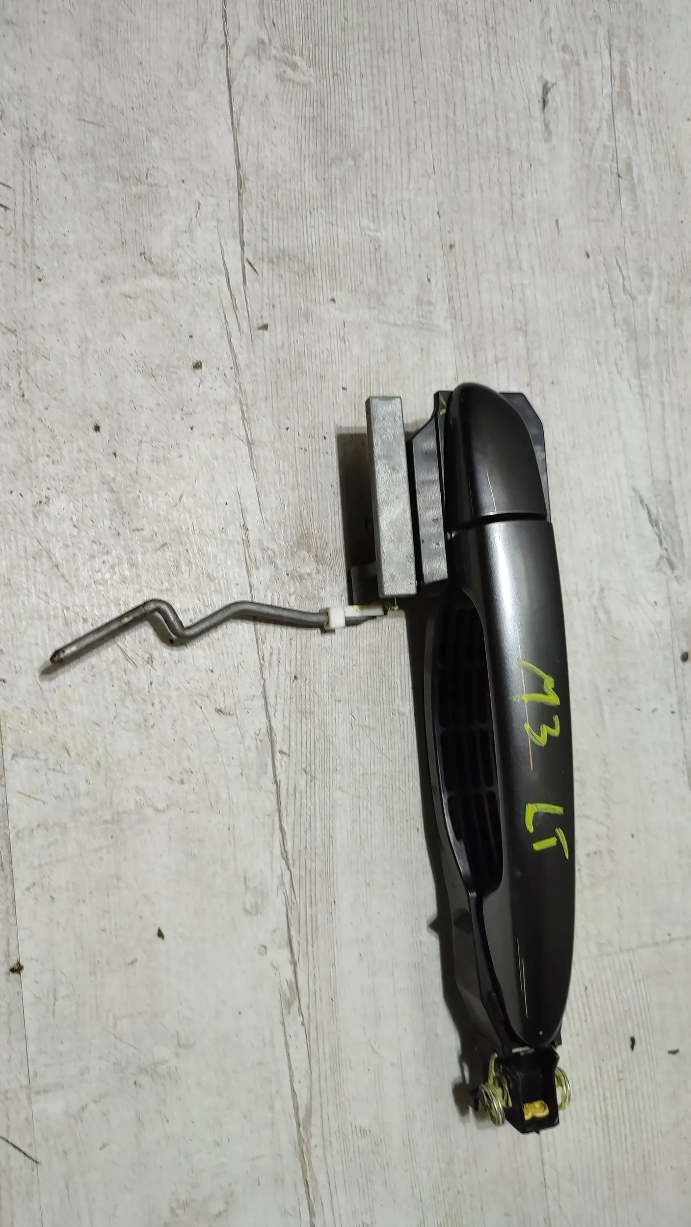Mazda 3 III BM 17r rear part side left handle exterior door