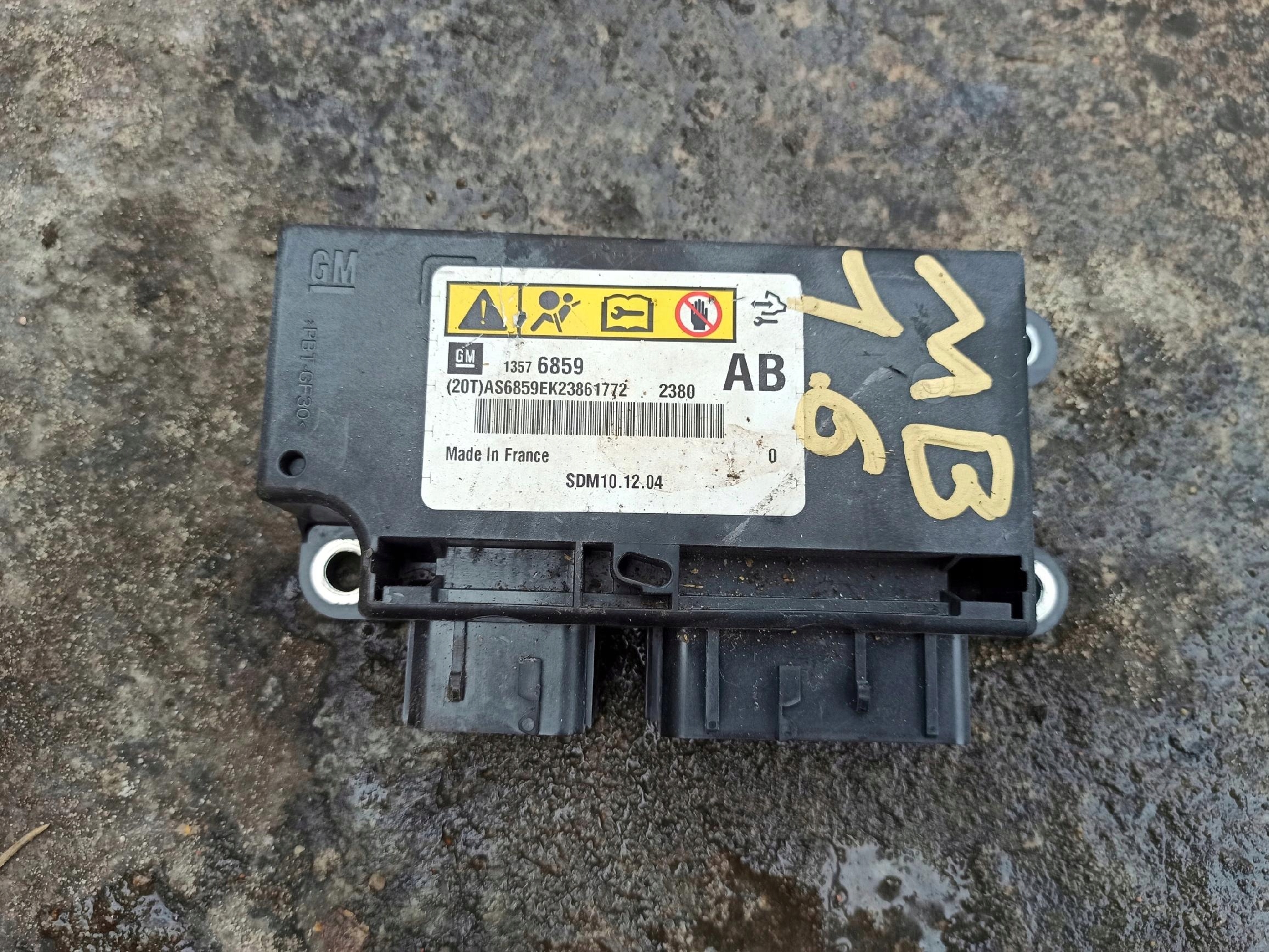 OPEL MERIVA B modulo airbag airbag