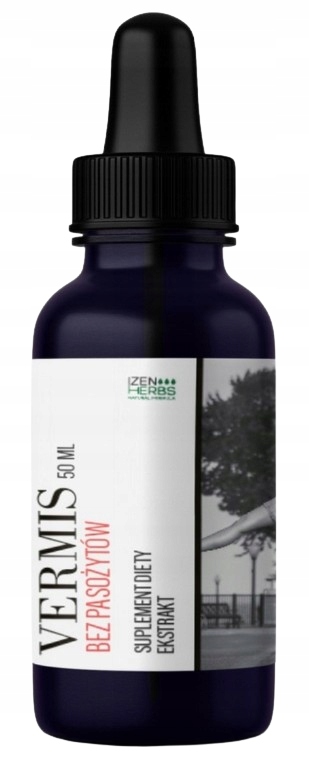 Organis Vermis ekstrakt krople na pasożyty 50ml Tymianek Oregano Tatarak