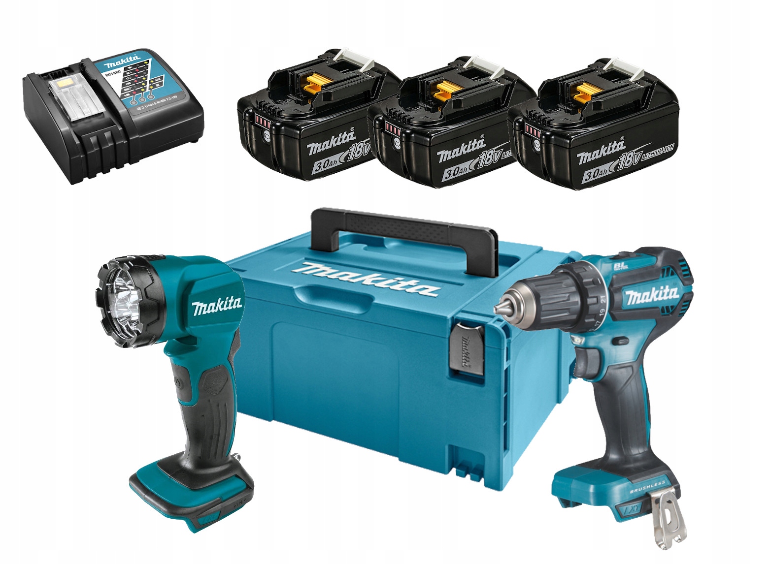 Makita Zestaw Combo DLX2349J