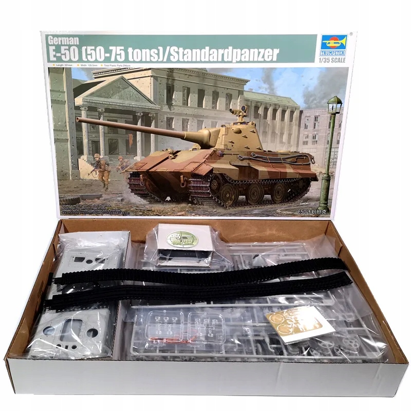 Trumpeter 01536 1/35 German E-50 (50-75 tun) Standardpanzer
