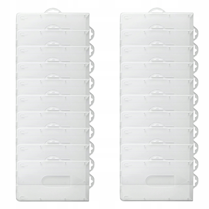 

20x Holder Etui Pionowe Poziome Do Kart Rfid 230