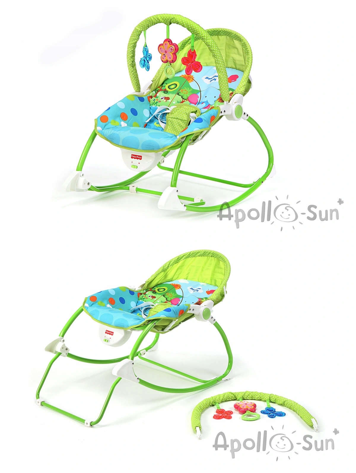 FISHER PRICE LEŻACZEK BUJACZEK DŹWIĘKI WIBRA kolor Marka Fisher-Price