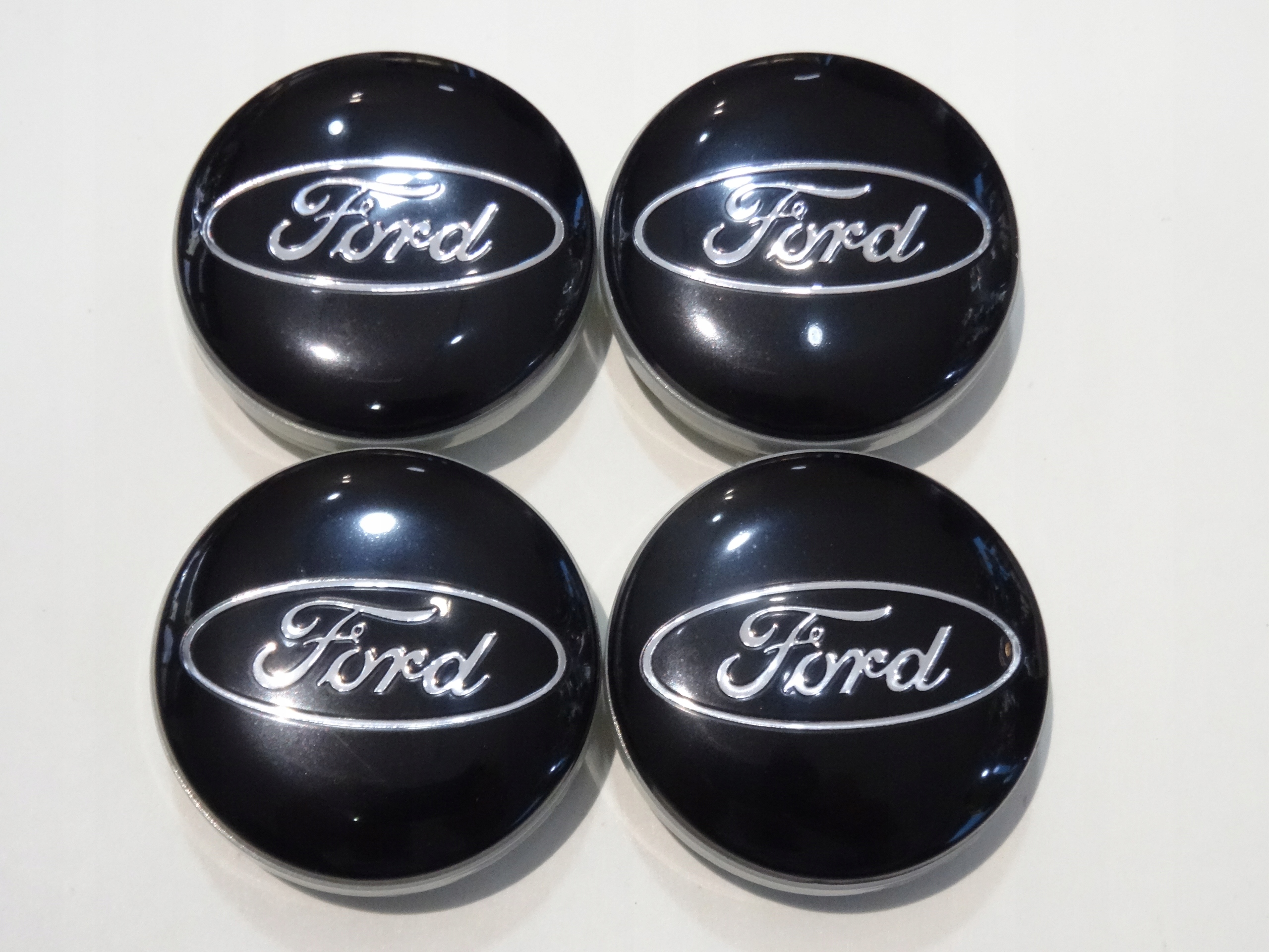 

4x Dekielki Dekle na felgi Ford 54 mm czarne