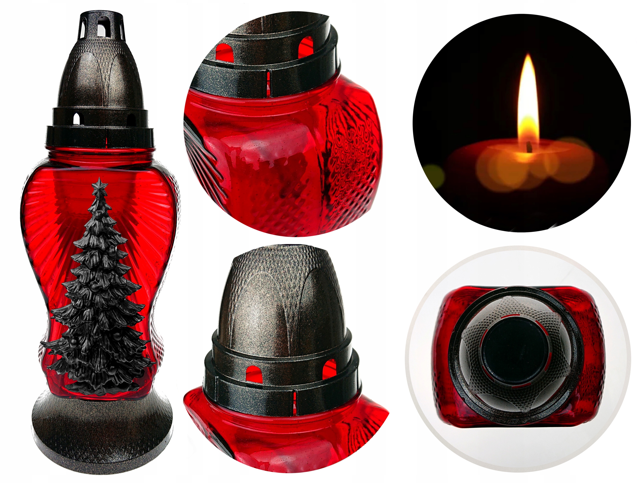 

Znicz Świąteczny Z Choinką Boże Narodzenie Święta