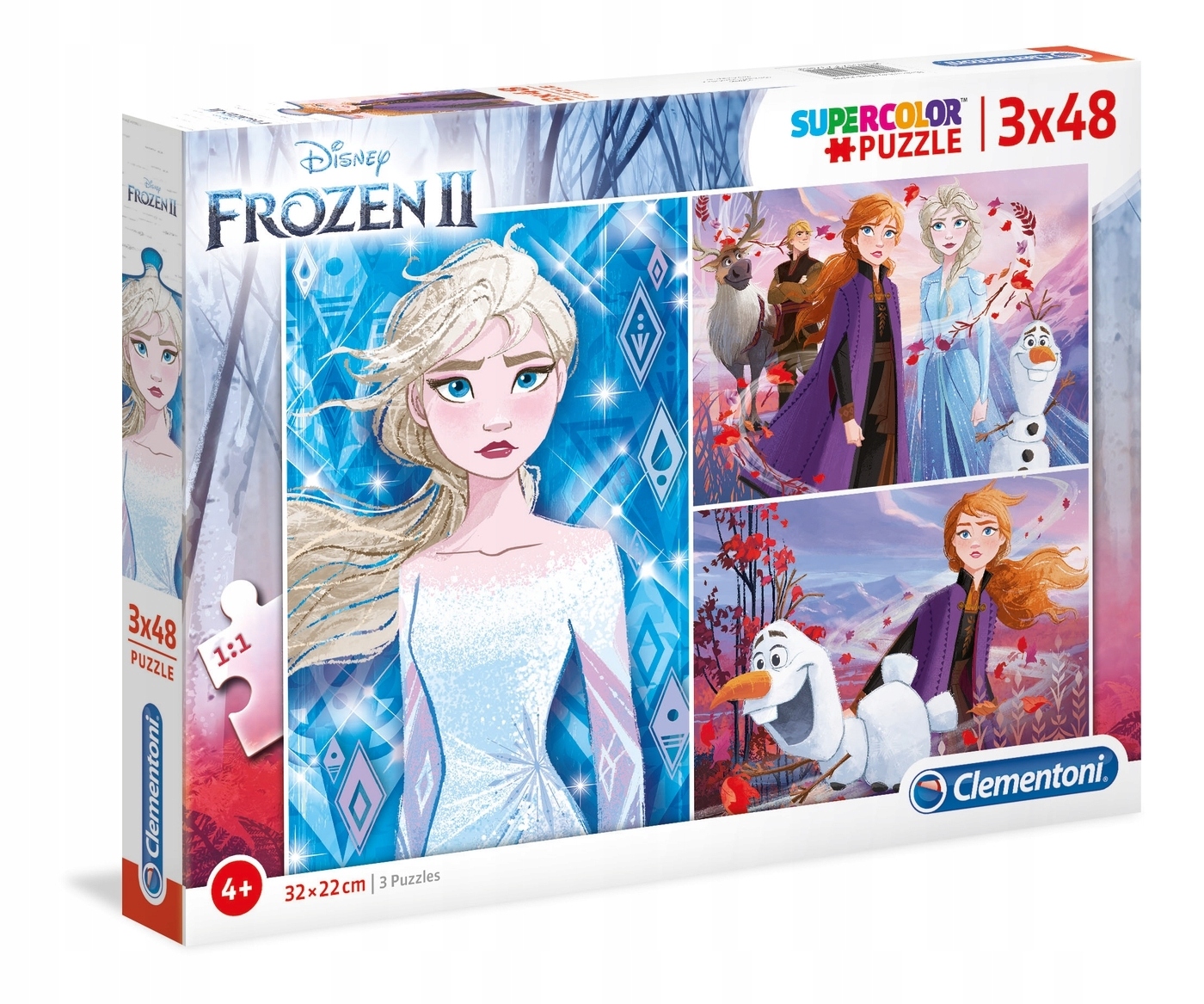 

Puzzle SuperColor 3x48: Frozen II (25240)