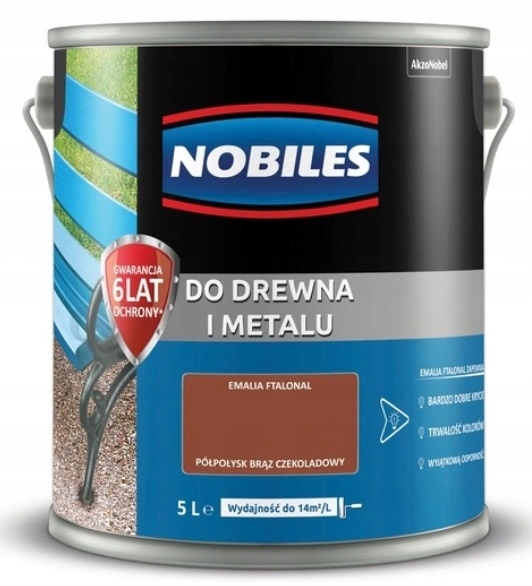 

Farba Nobiles Ftalonal- brąz czekoladowy, 5l