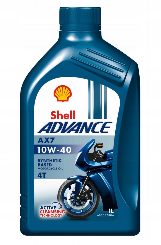 Shell Olej Advance AX7 4T 10W40 1L