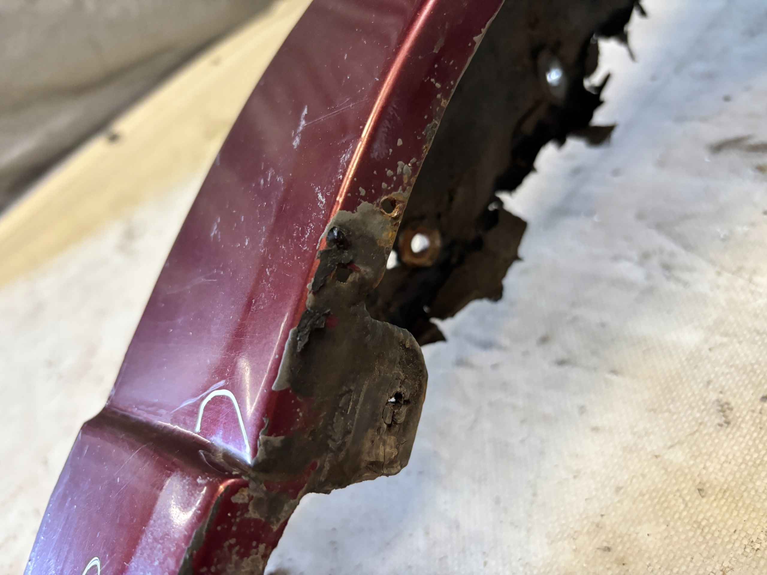 fender right front Volkswagen Golf III 3 k: LC3T