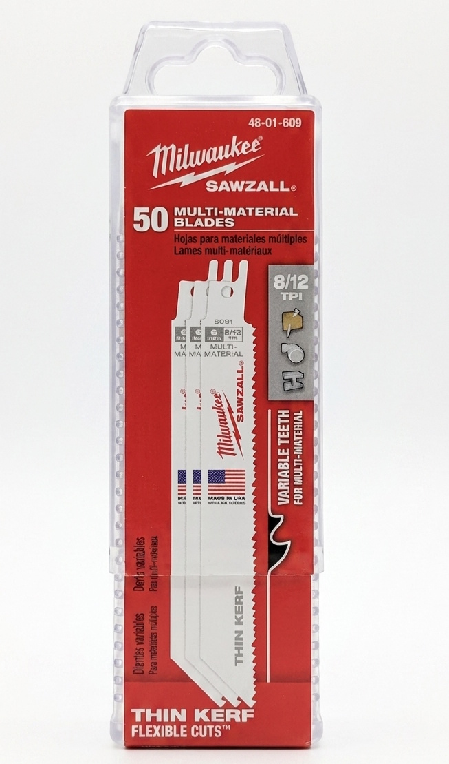 Sada pilových listů pro pilu ocasku univerzální 150 mm Bim 50 Milwaukee