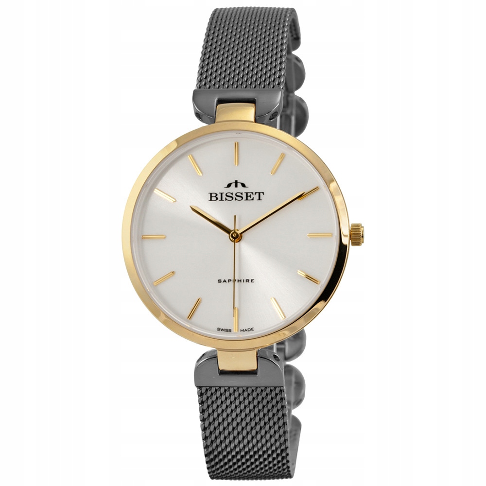 Dámské hodinky Bisset BIS098 Zirkony černé