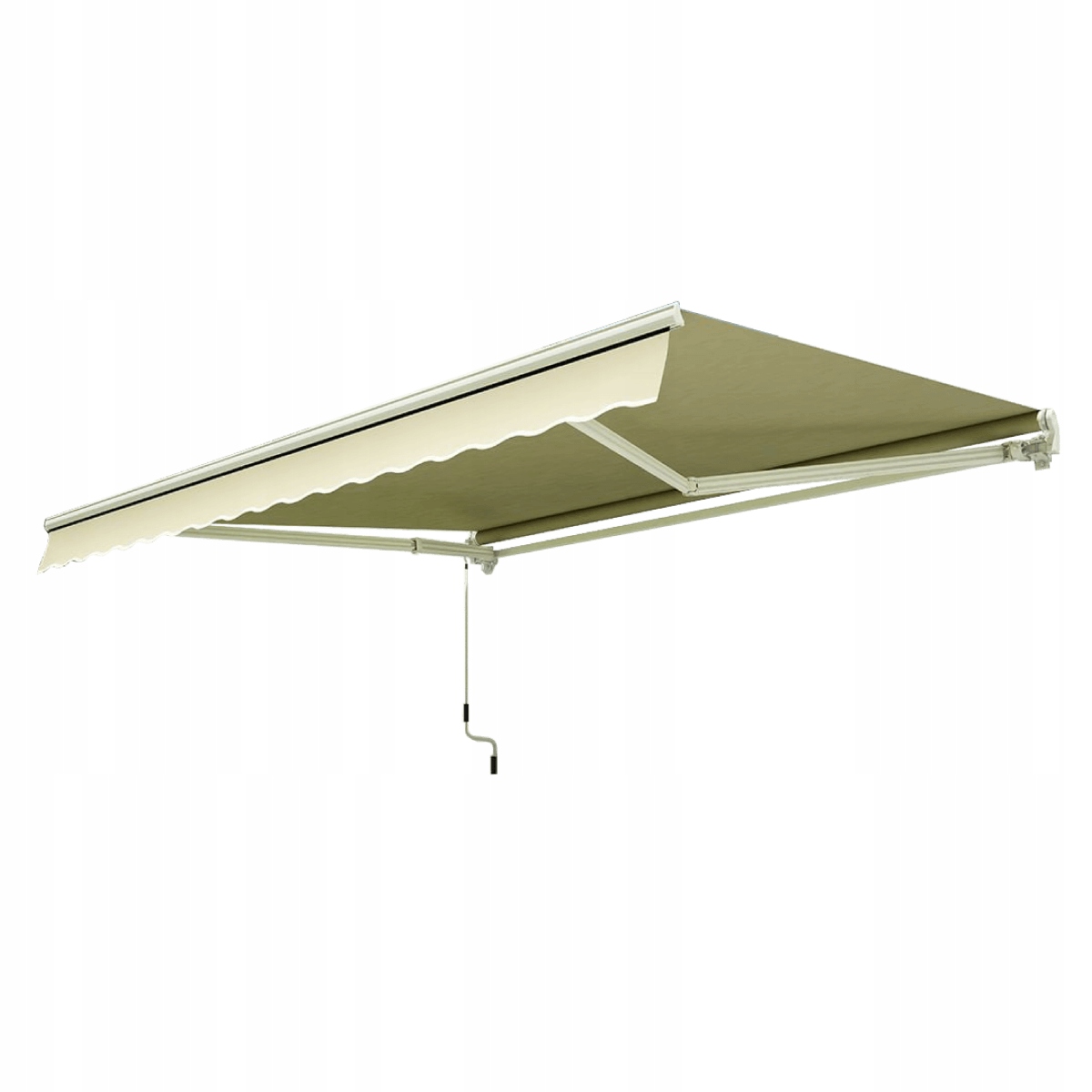 MARKIZA balkonowa TARASOWA ogrodowa PATIO BEŻ FOCUS GARDEN 300x250 cm