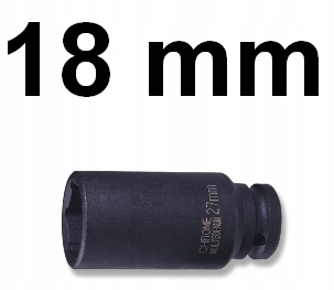 

Nasadka udarowa długa 1/2 18mm S03AD4118 Jonnesway