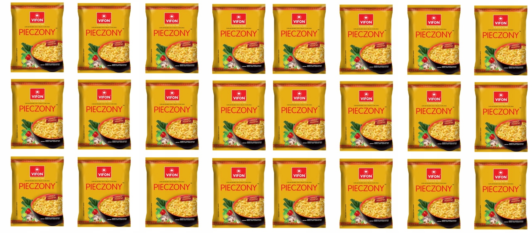 Levně 24 x 70 g Vifon Polévka s kuřecí příchutí, pečený Karton