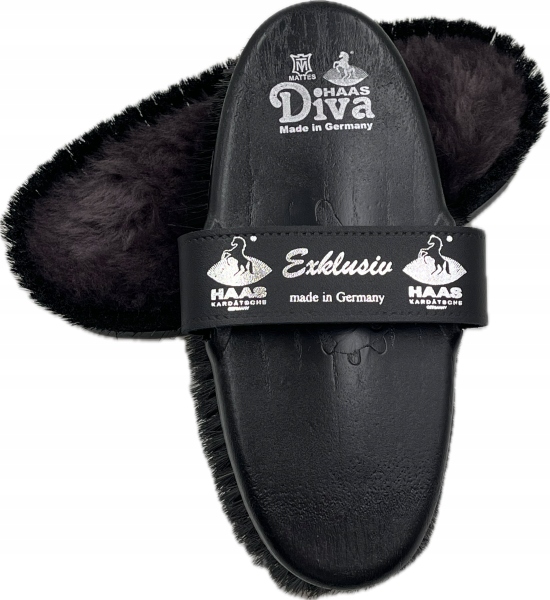 Haas, Szczotka nabłyszczająca, Diva Exclusive czarny