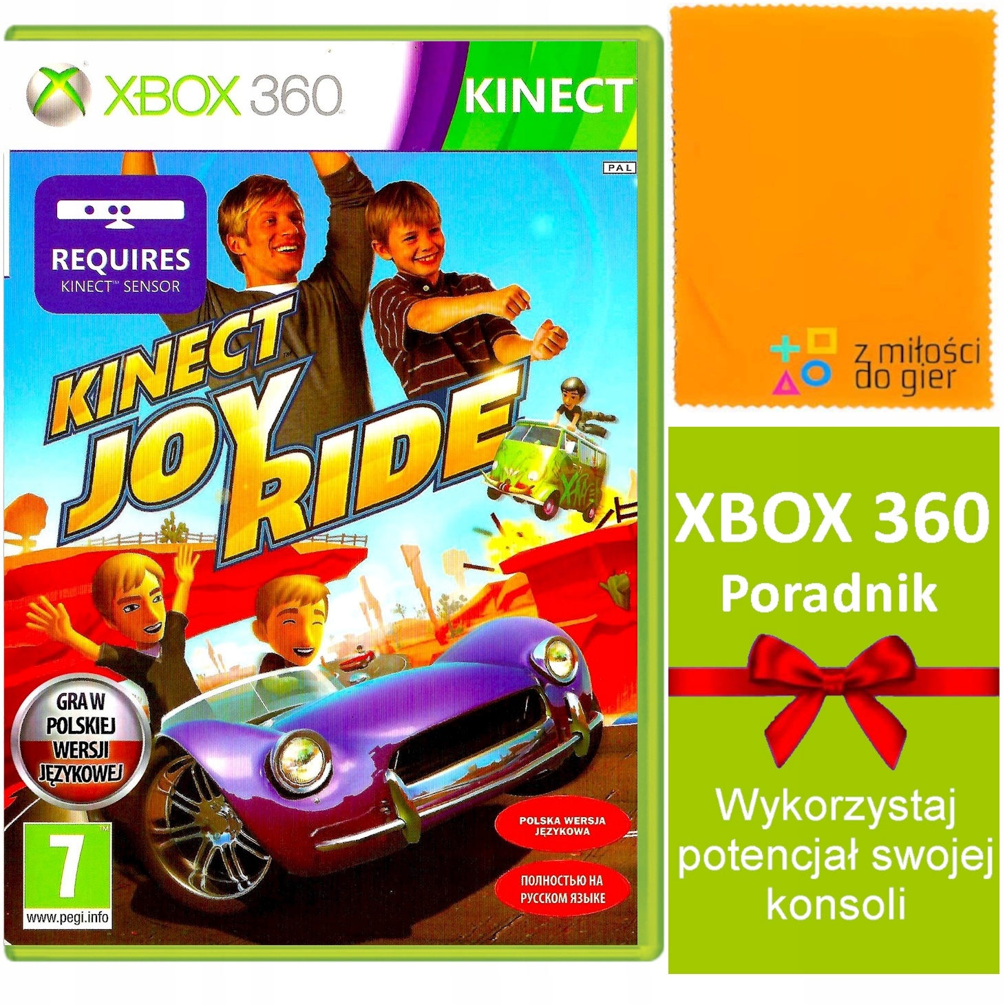 Kinect Joy Ride Xbox 360 pudełkowa