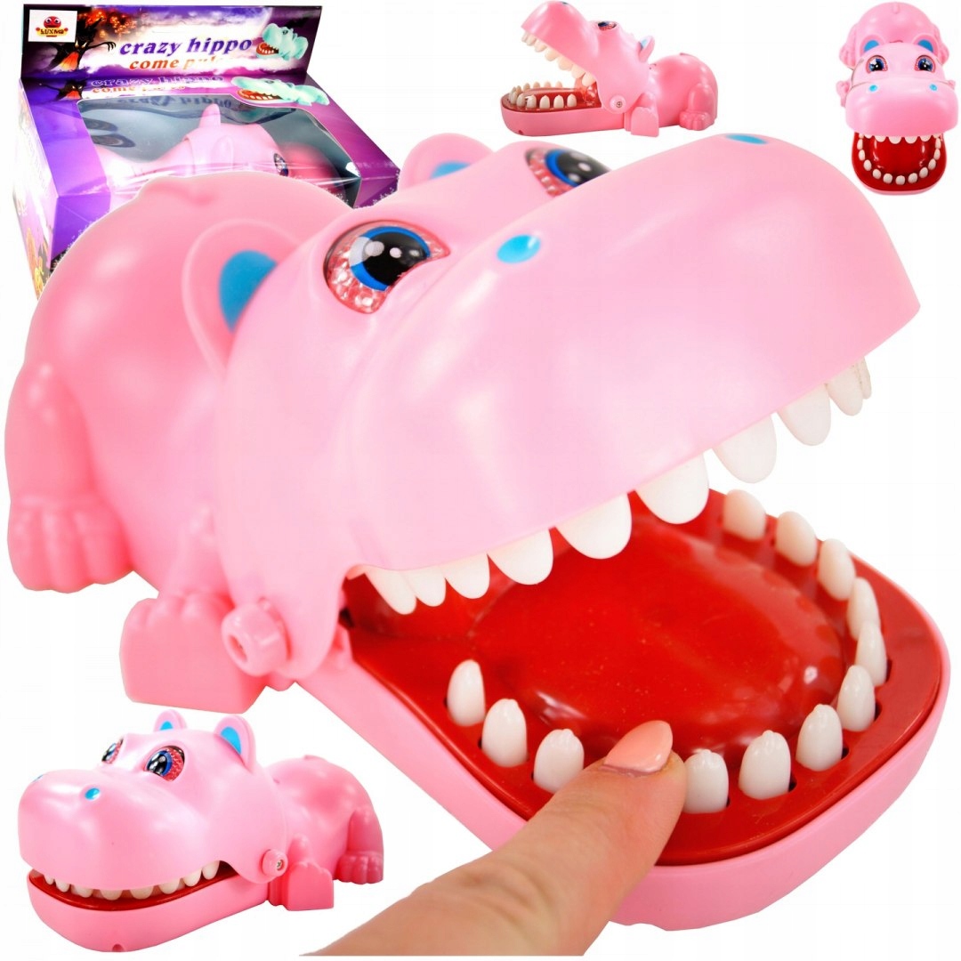 

Gra Szalony Hipcio U Dentysty Chory Ząbek HT247-2R