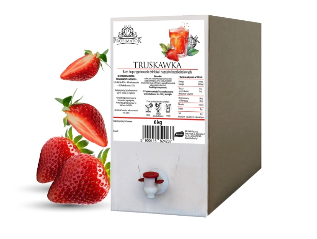 Profimator Koncentrat Zaprawka Truskawka Truskawkowa 6KG