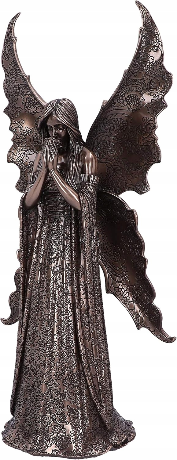 Anděl Zbývá jen láska Bronzová gotická víla anděla Nemesis z Anglie