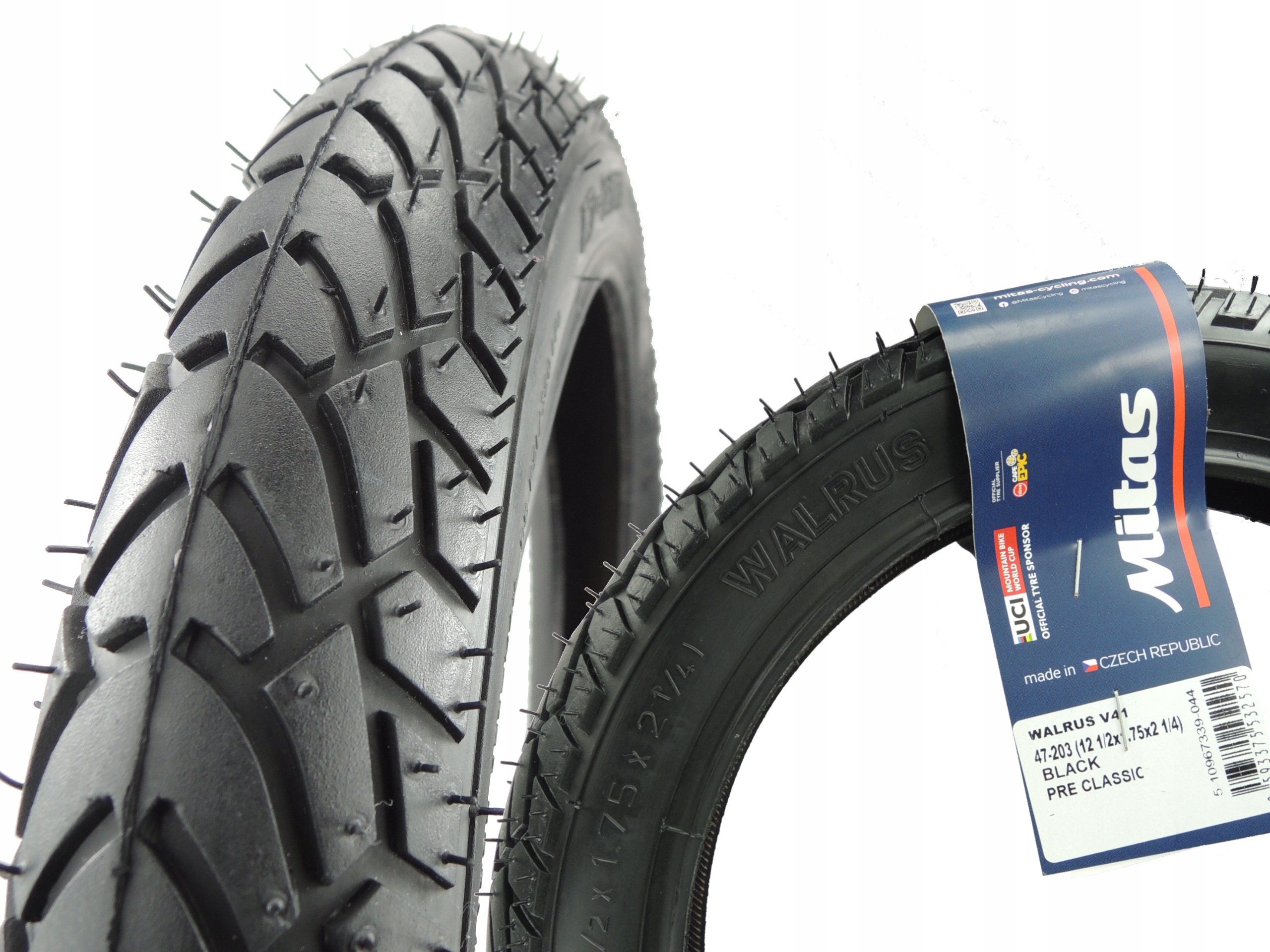 

Opona Rowerowa 12 x 1,75 47-203 Mitas V41 Walrus