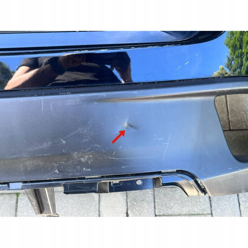 Toyota Highlander 19- bumper rear part rear