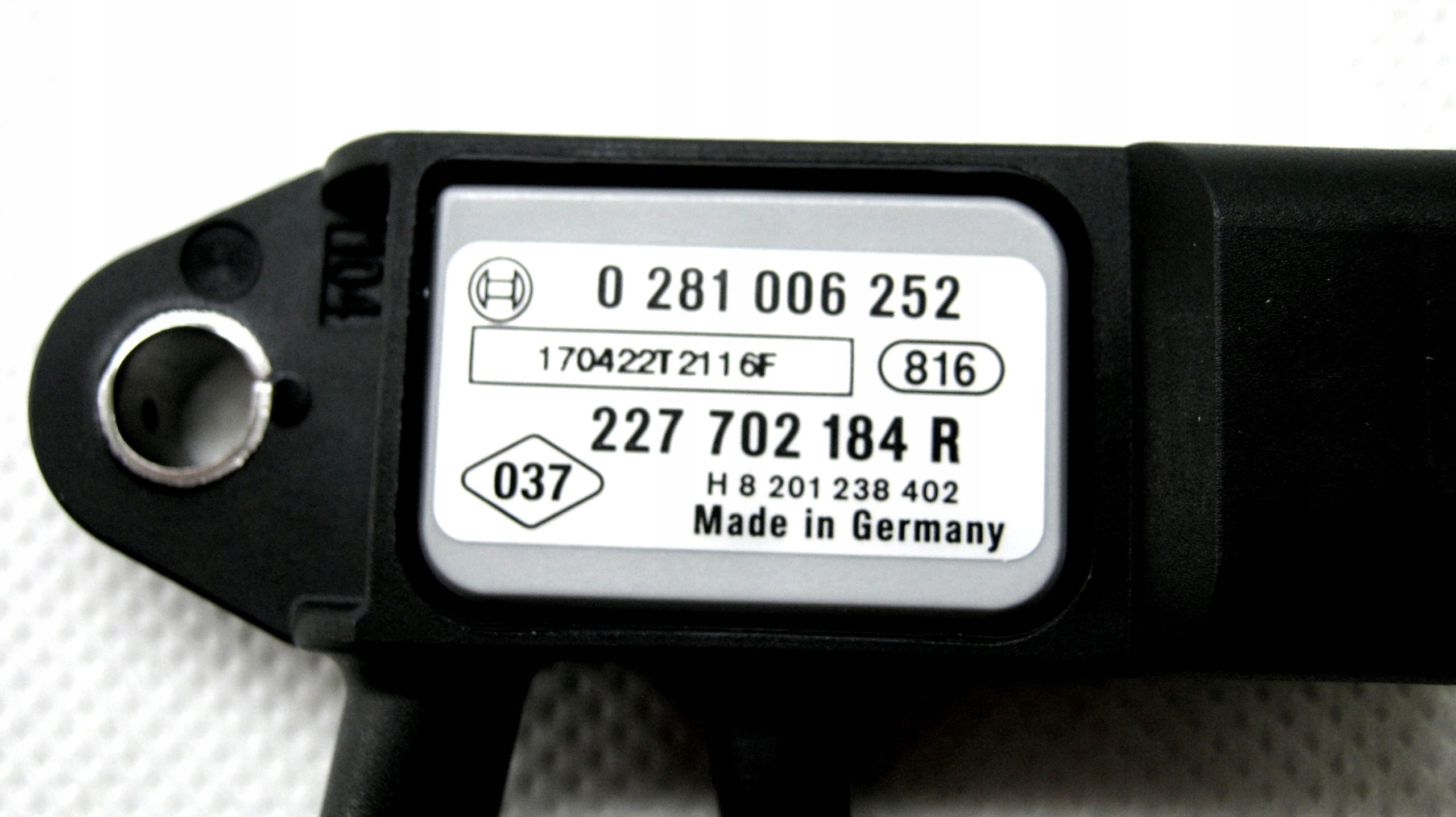 CZUJNIK FAP 0281006252 MASTER III 2 3 DCI ORYG Engine Type Diesel