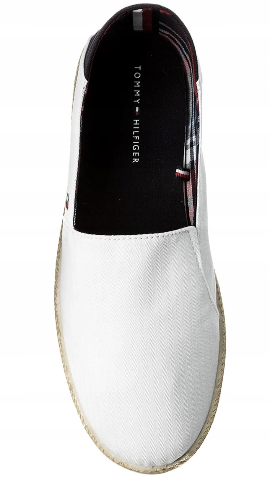 NOWE BUTY ESPADRYLE TOMMY HILFIGER JEANS TJ FM0FM00569-100 r.45 EAN (GTIN) 8719254504227