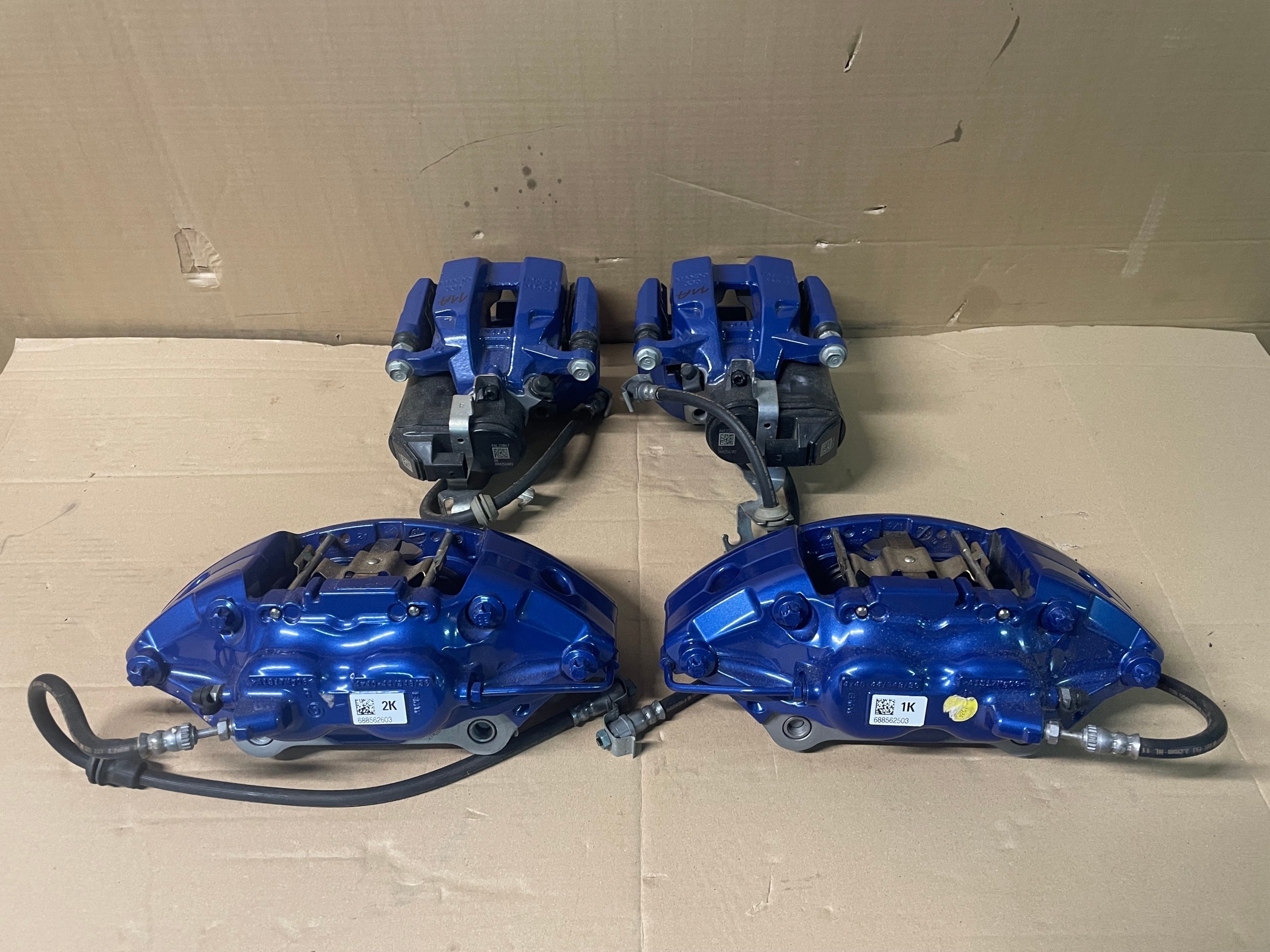 running board calipers front + rear part 348/36 m-packet BMW 4 G22 G23 G26