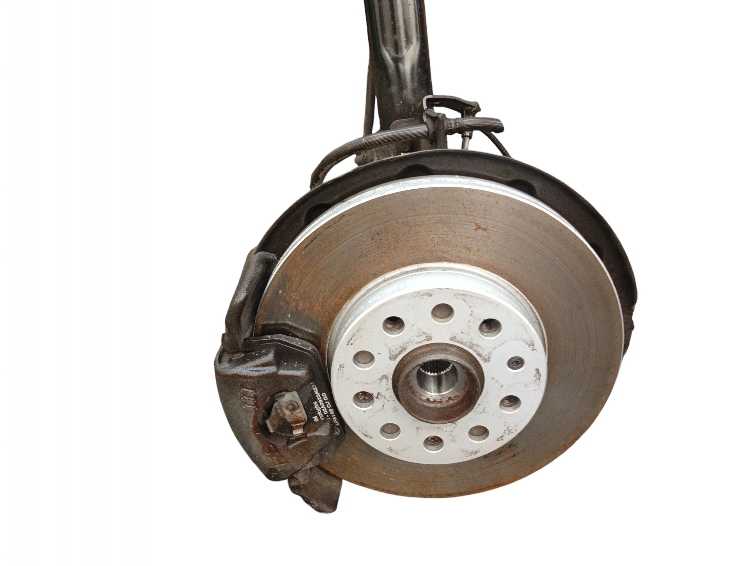 McPherson swing shock absorber left front SKODA OCTAVIA III