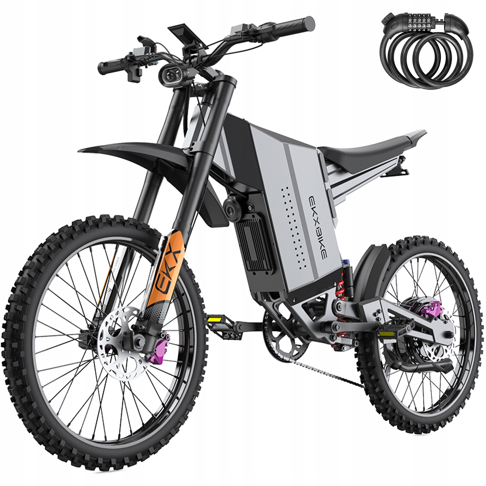 Pojazd Elektryczny Ekx Gts Electric Motorcycle 8000W 72V30AH 85km/h offroad