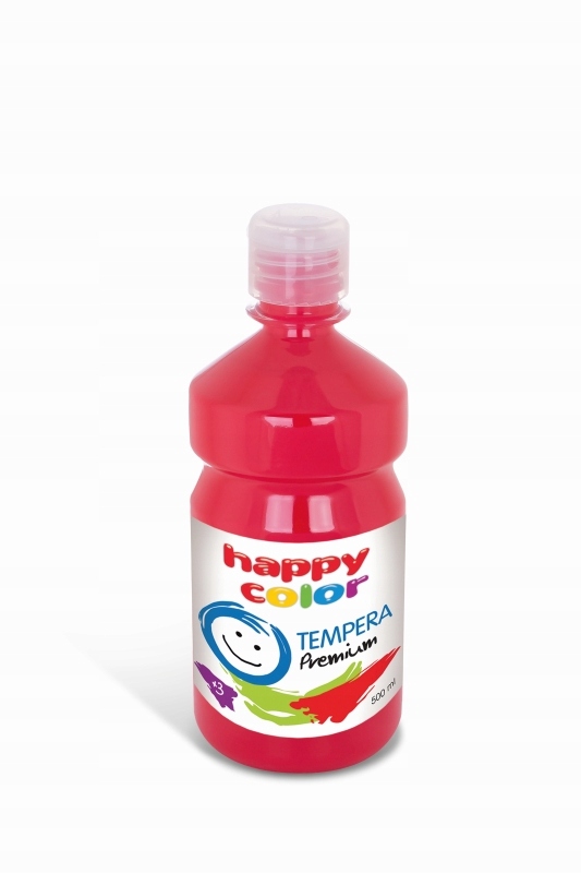 

Farba tempera 500 ml Happy Color czerwona