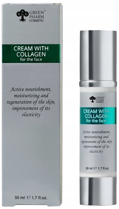 Green Pharm Cosmetics Collagen Cream Kolagenový Krém Na Obličej 50 ml