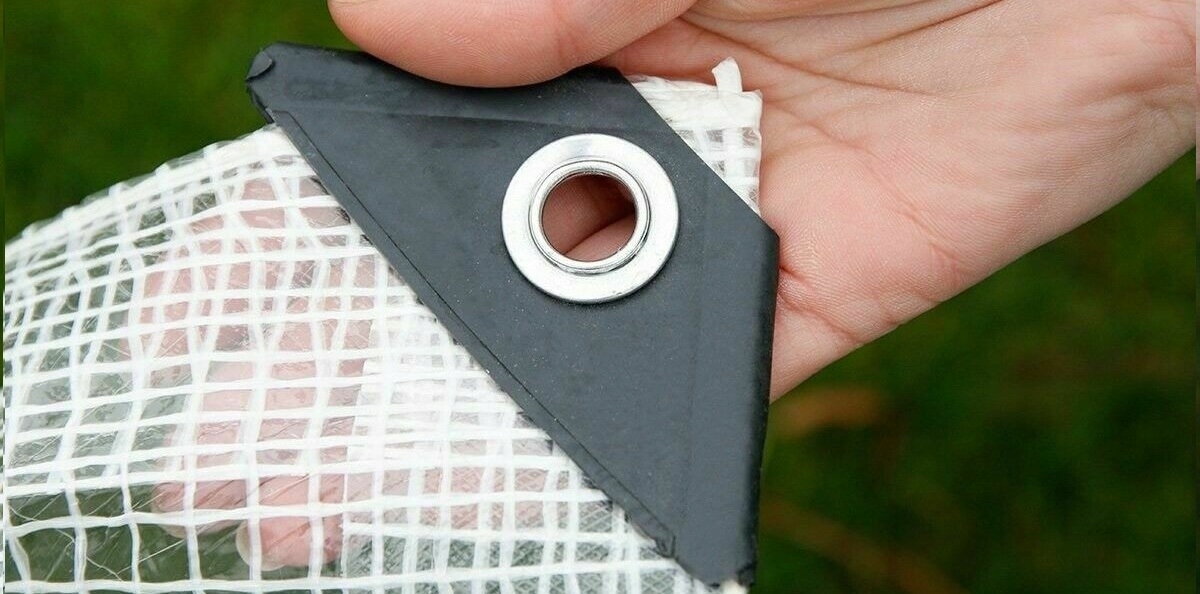 PLANDEKA 2x3 OGRODOWA TARASOWA PRZEŹROCZYSTA ZBROJONA 100g UV+ NA ROŚLINY Producent WDB