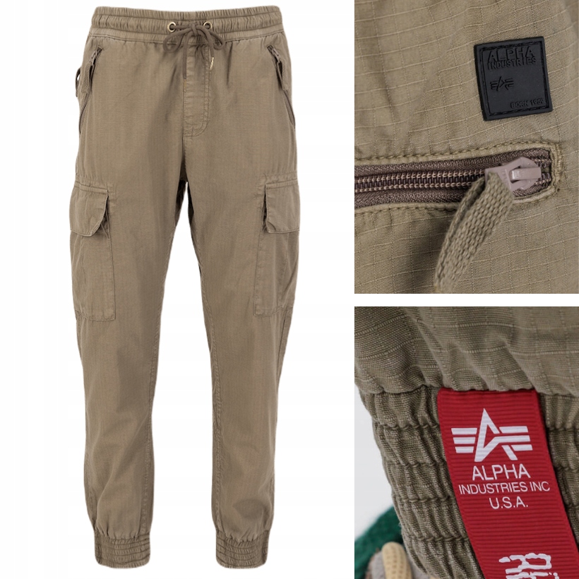 Spodnie joggery Alpha Industries Jogger 116201_XXL