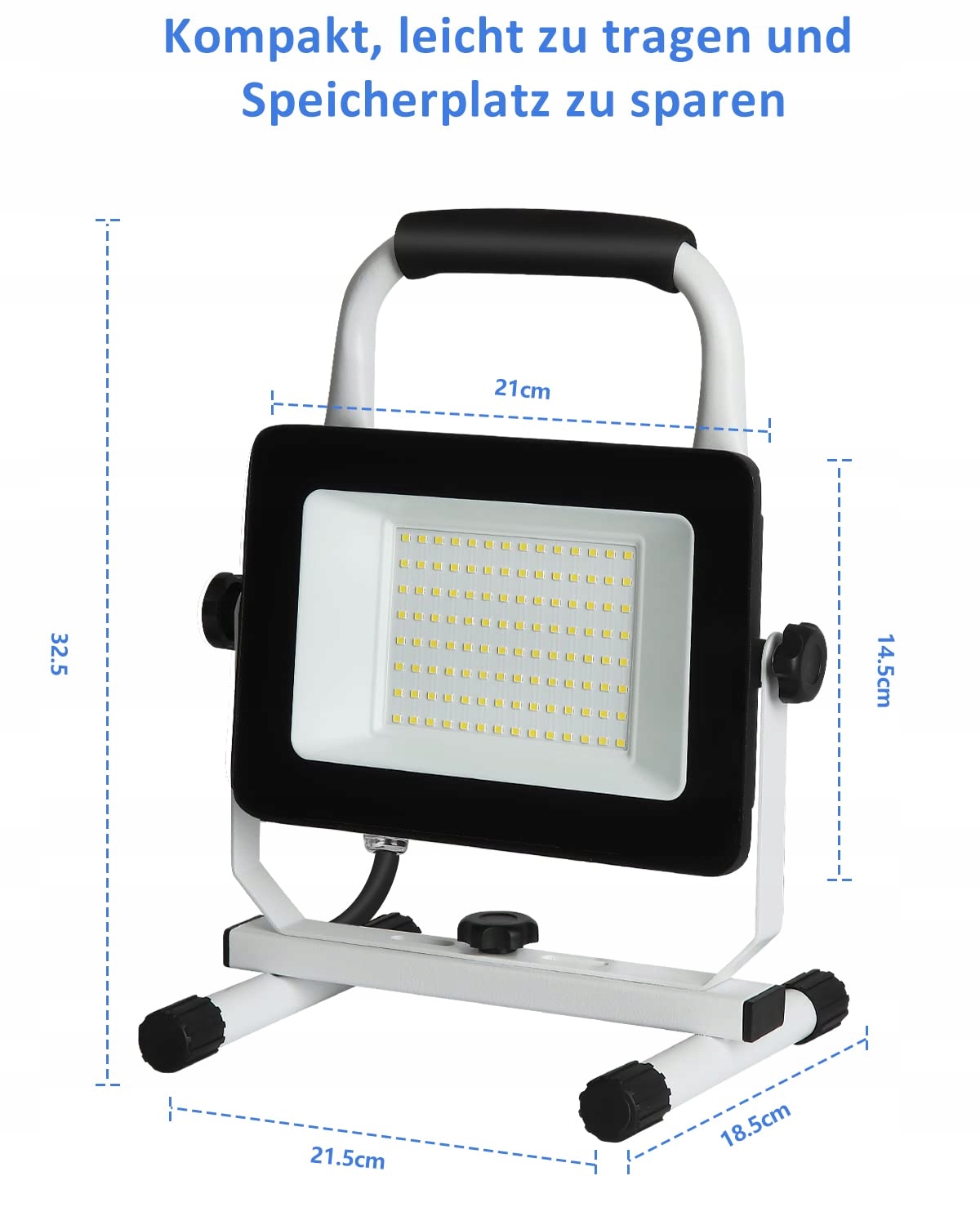 JOYDEER 4000 Lumen LED Lampa Robocza 40W Wodoodporna Z Regulacją — miniatura 8