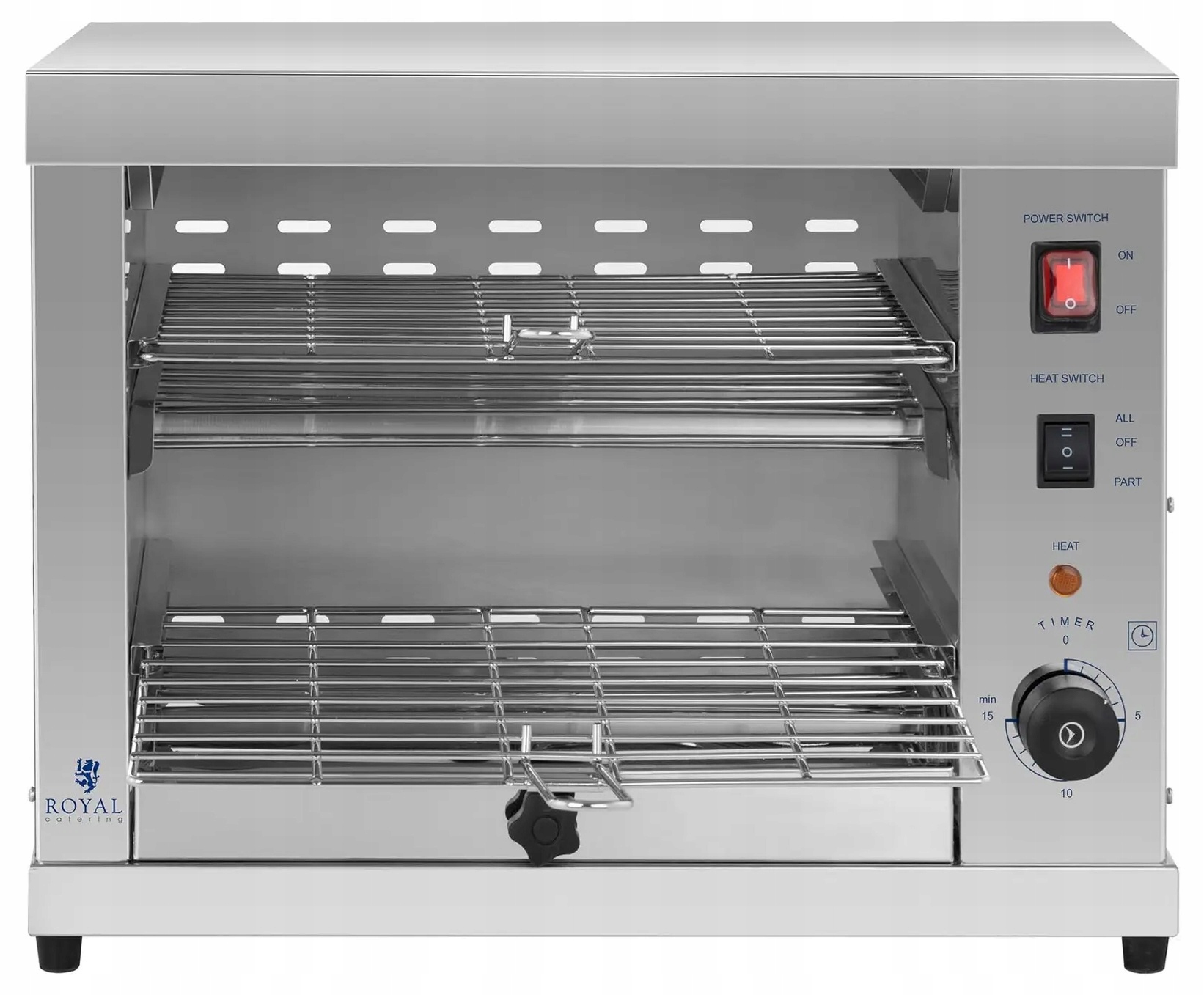Opiekacz Salamander podgrzewacz 3250W kwarcowy Royal Catering RCET 10010078