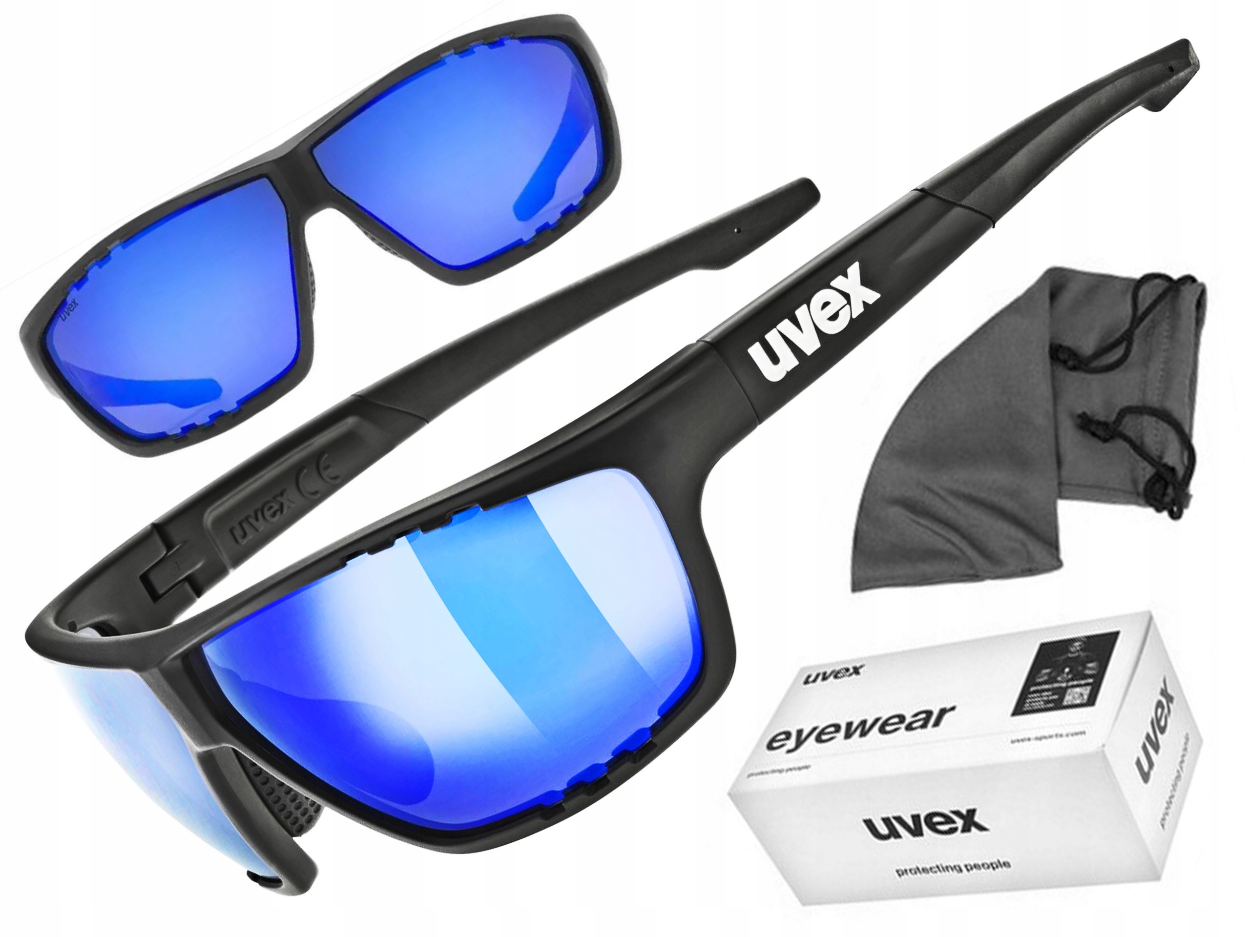 Cyklistické brýle Uvex Sportstyle 706 černá matná S3