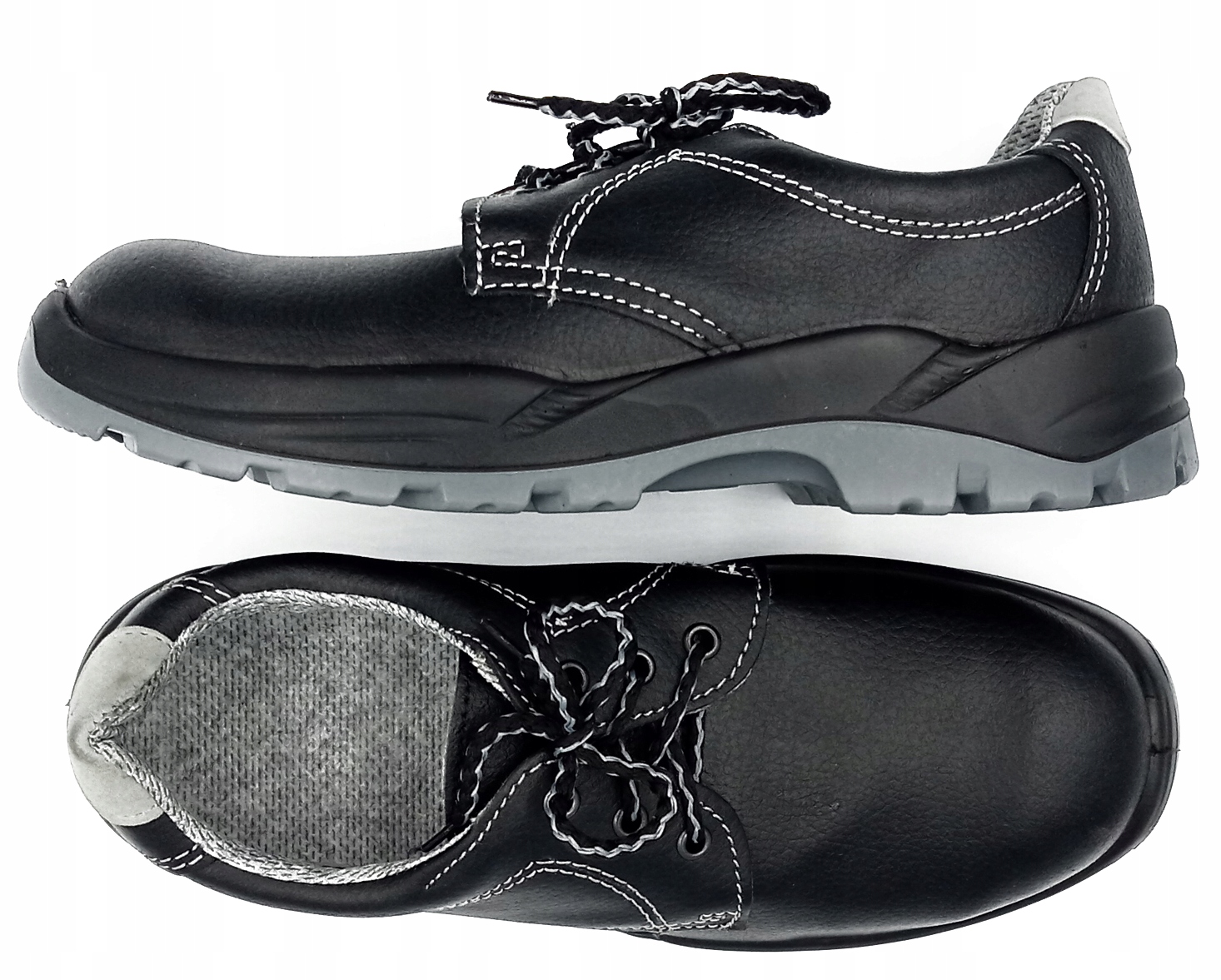 

Buty Robocze Bez Podnoska Skórzane Męskie Rozm. 46