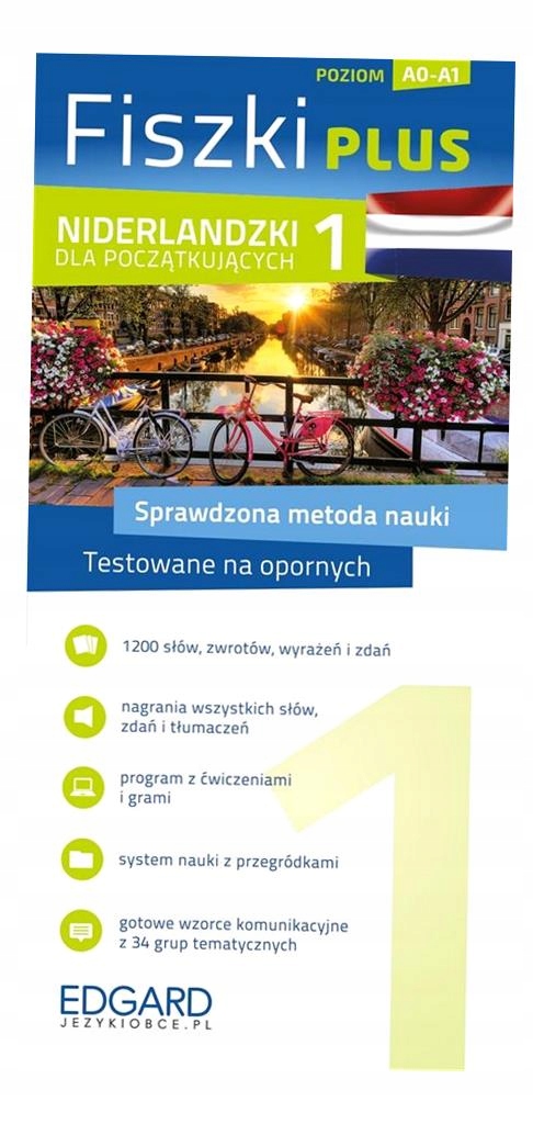 NIDERLANDZKI FISZKI PLUS DLA POCZĄTKUJĄCYCH OPRACOWANIE ZBIOROWE