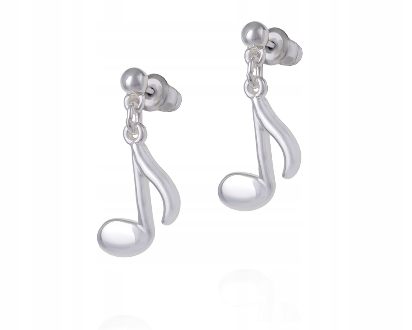 Kolczyki pojedyncze nutki z kolekcji Basic Aria Martelle (P24/NUT/06AG)