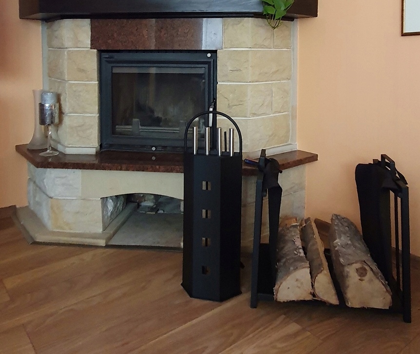 Przybory Kominkowe Akcesoria do Pieca Kominka 5w1 Typ Inne elementy