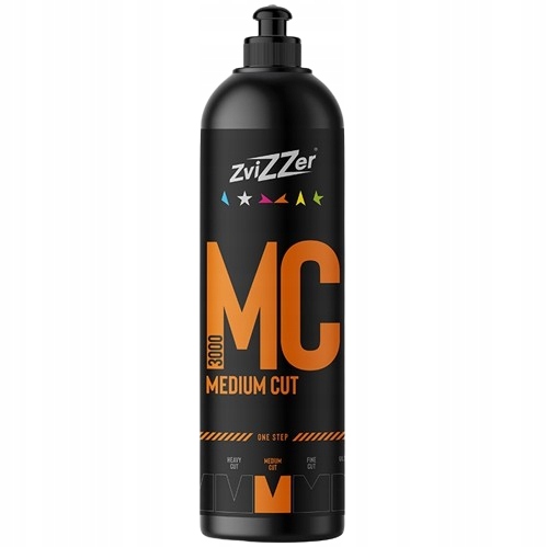 ZviZZer MC3000 Medium Cut Orange stredne rezná leštiaca pasta 750 ml
