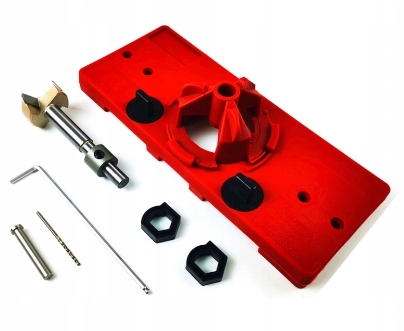 НАБОР ИЗ 35 ШАБЛОНОВ ДЛЯ СВЕРЛЕНИЯ ОТВЕРСТИЙ ДЛЯ ПЕТЕЛЬ