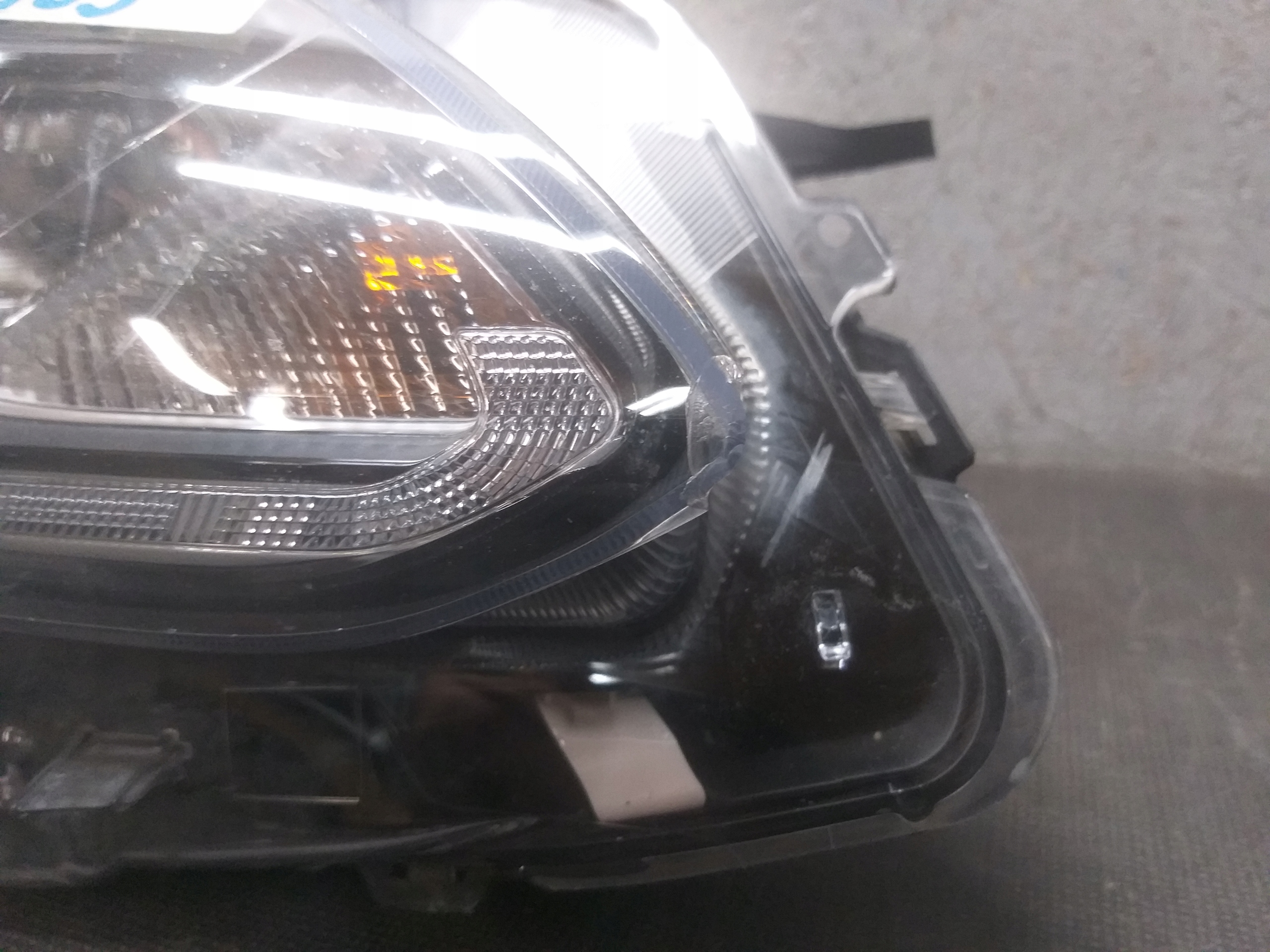 light front right FORD KUGA MK3 lens LED LV4B-13W029-AG