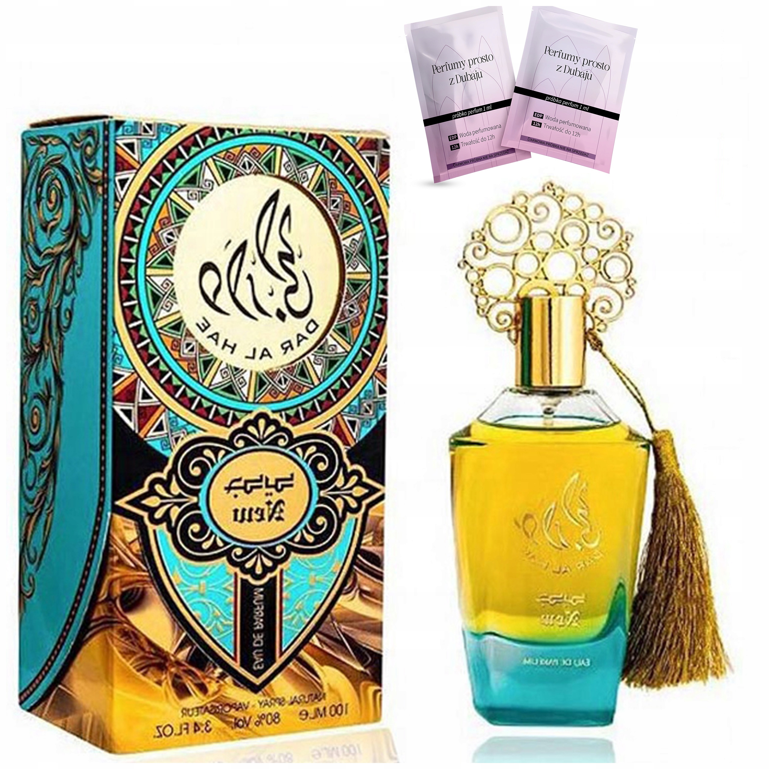 DÁMSKY PARFUM ARD AL ZAAFARAN DAR AL HAE KRÁSNY + 2 VZORKY PARFUMOV ZDARMA