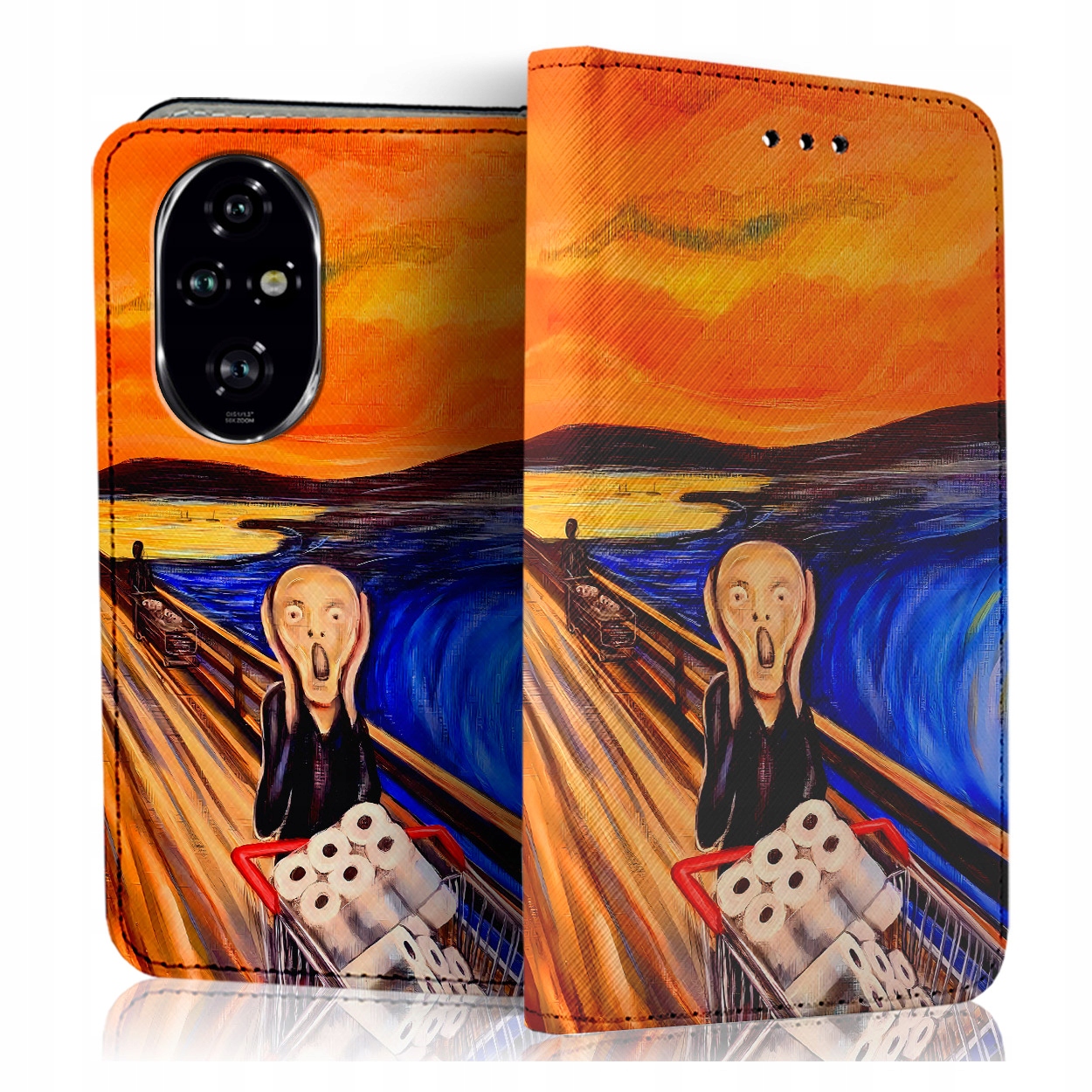 Etui Z Klapką Na Telefon Honor 200 Pro Case Pokrowiec Szybka Szkiełko