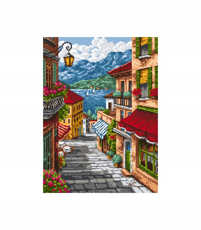 Kanva s potiskem Ariadna 53x39 pro vyšívání vzor 9006