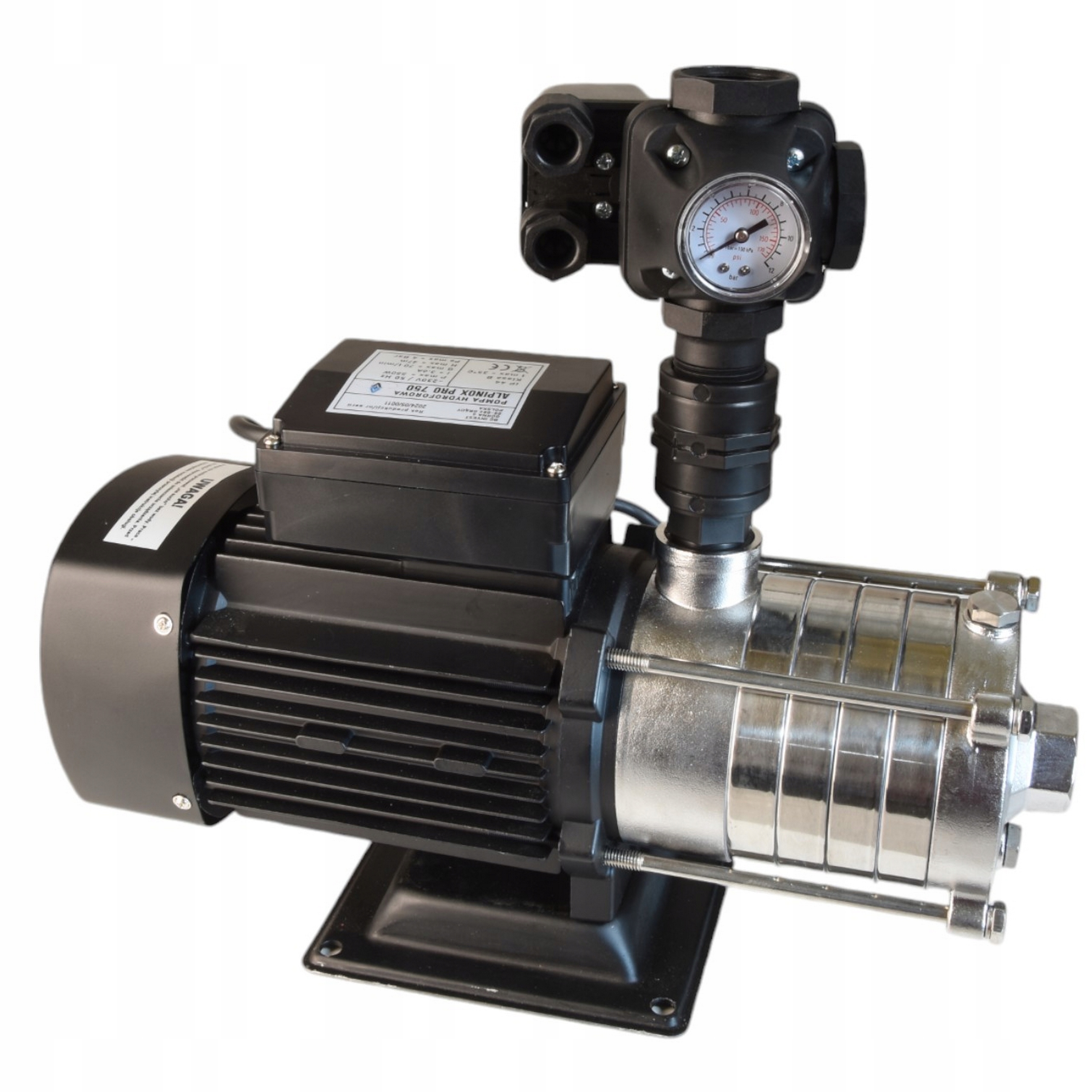 Hydroforová Vodná Pumpa Aliponox Pro 750 S Integrovaným Príslušenstvom 4200 L/h