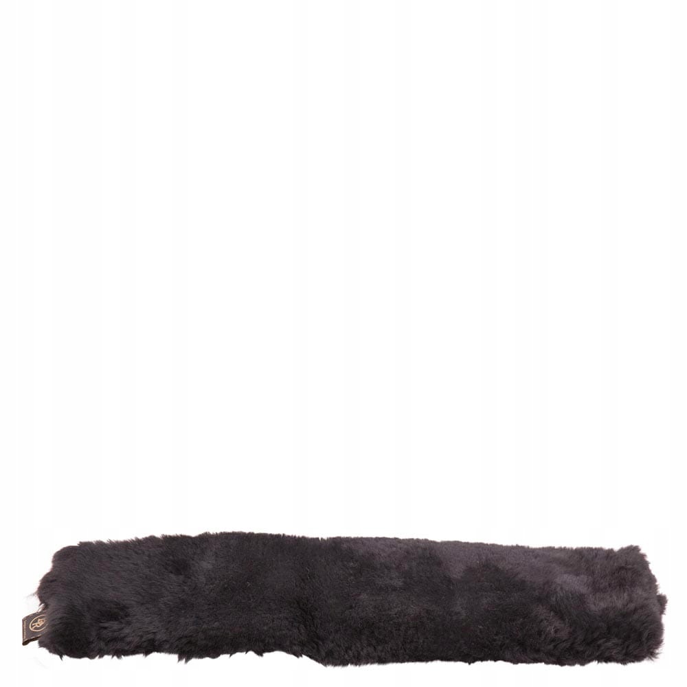 Nakładka na popręg Br Sheepskin grube futerko czarne Dr 60