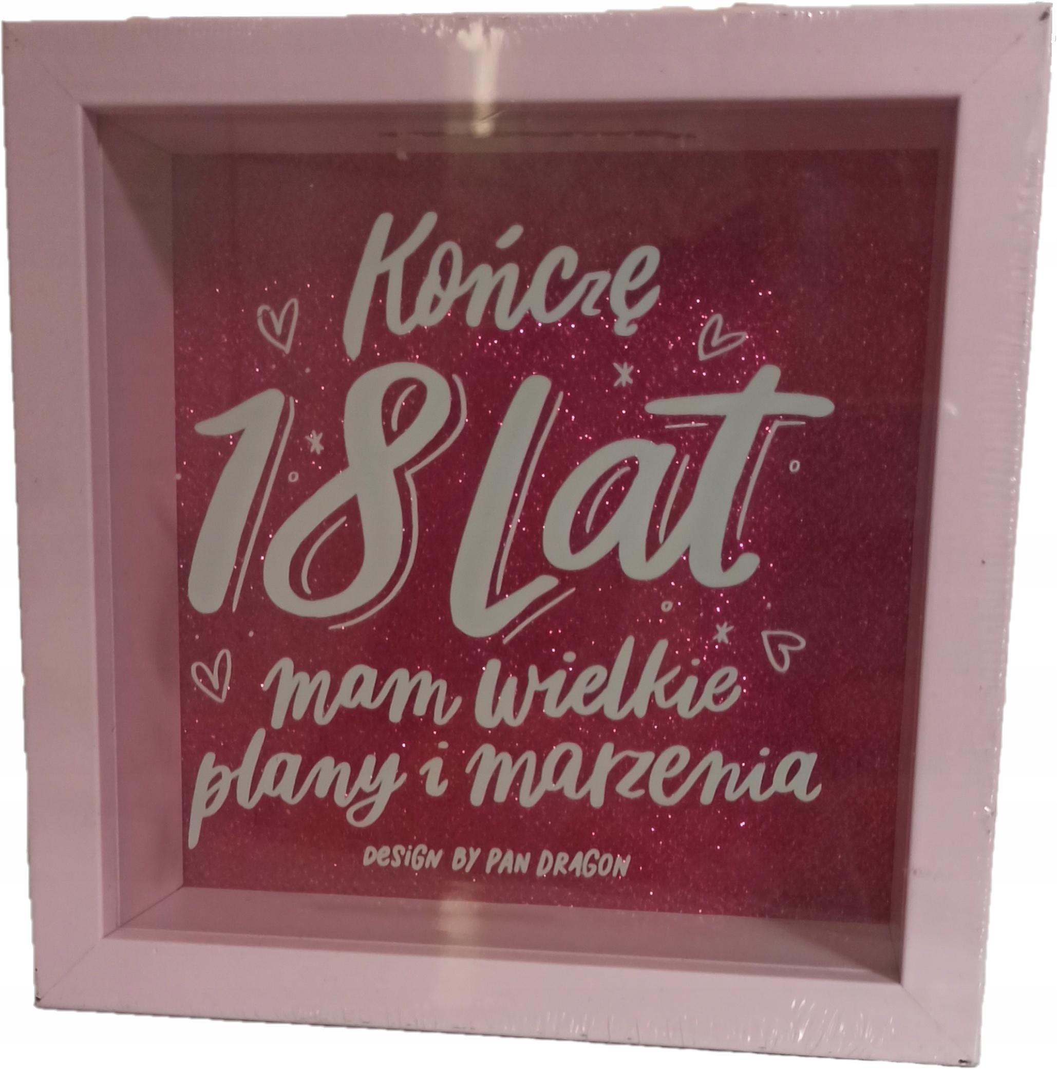 

Drewniana Skarbonka Na 18STKĘ Dla Niej